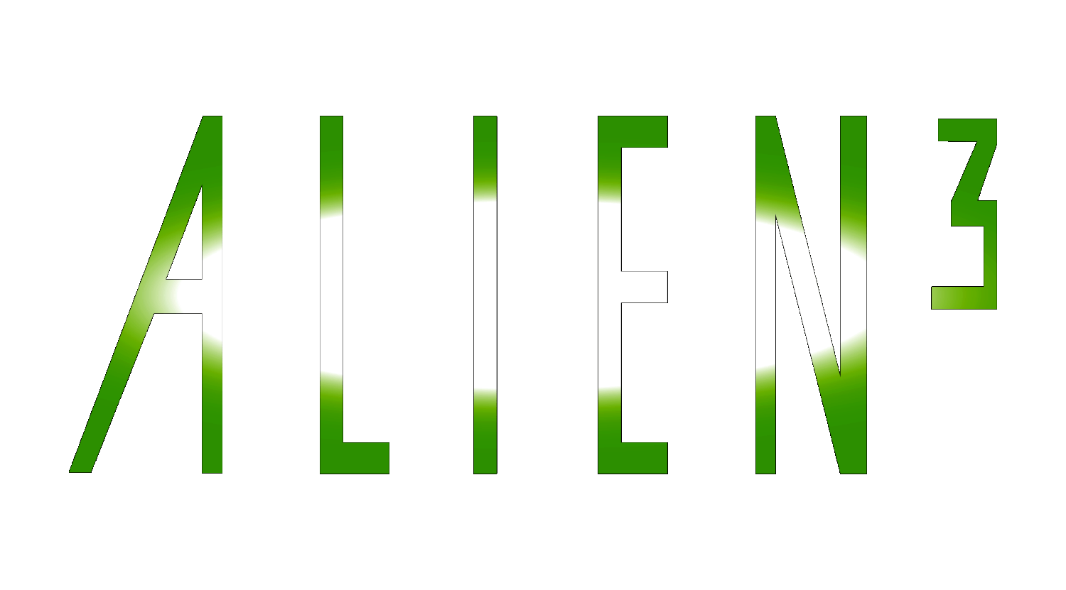 Alien 3 logo for Super Nintendo